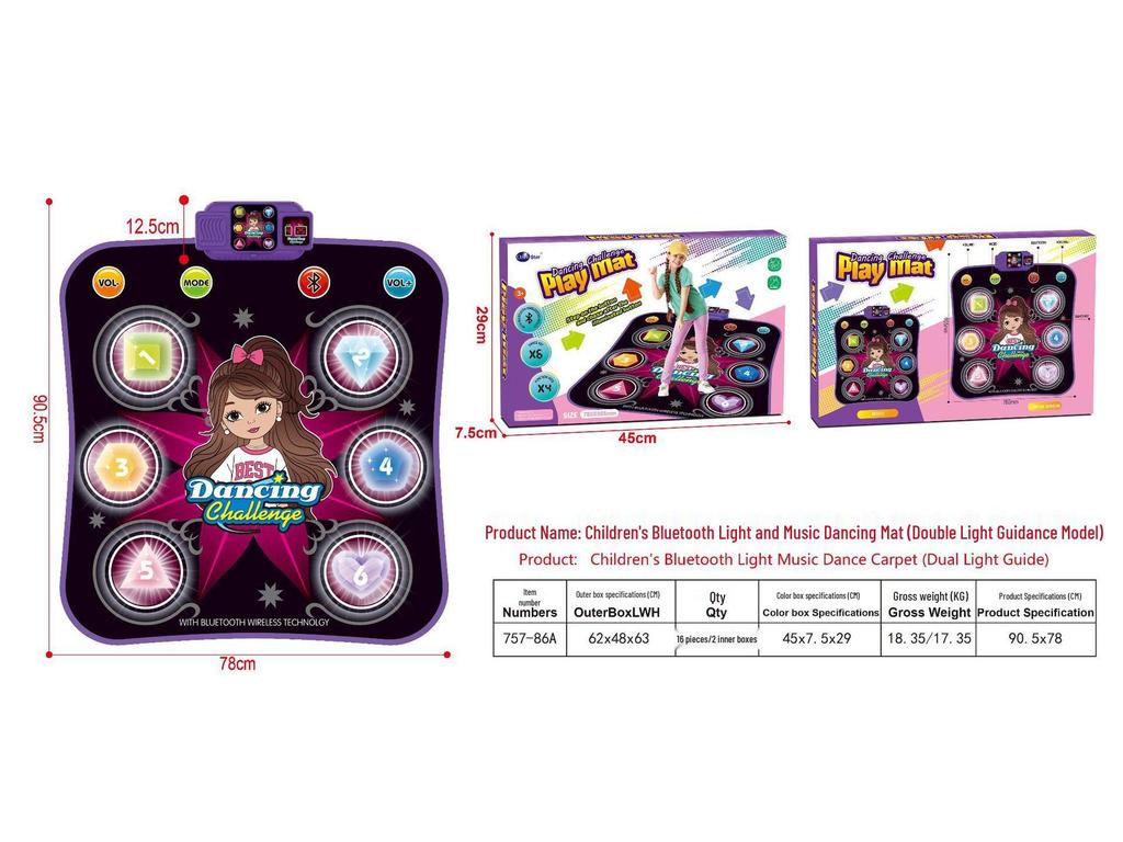 Aozheng Electronic Foot Pedal Piano: Children's Educational Music Blanket with Multiple Instrument Modes