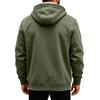 Herren Kapuzen-Strickjacke Jacke, Lässige Dicke Warme Winddichte Oberbekleidung für Herbst und Winter