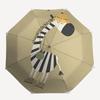 1pc Zebra Explorer Automatic Open/close Umbrella, 8-Rib Sturdy Structure, Portable Travel Umbrella, Parties, Everyday Use, Outdoor Accessory F10