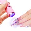 New Portable LED Mini Flashlight Bead Light Therapy Light Quick Drying Nail Enhancement Products Tool for Nail Oil Adhesive Lamp