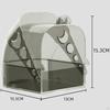 Bird Bath Box Bathtub Easy To Install Multifunction Parrot Bathing Tub for Small Birds