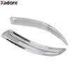 For Volkswagen For VW Tiguan 2013 2014 2015 Chrome Rear Fog Light Lamp Cover Trim Tail Foglight Bezel Trims Car Accessories