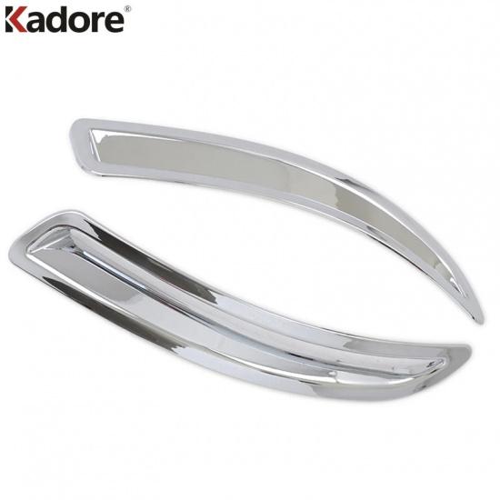 For Volkswagen For VW Tiguan 2013 2014 2015 Chrome Rear Fog Light Lamp Cover Trim Tail Foglight Bezel Trims Car Accessories