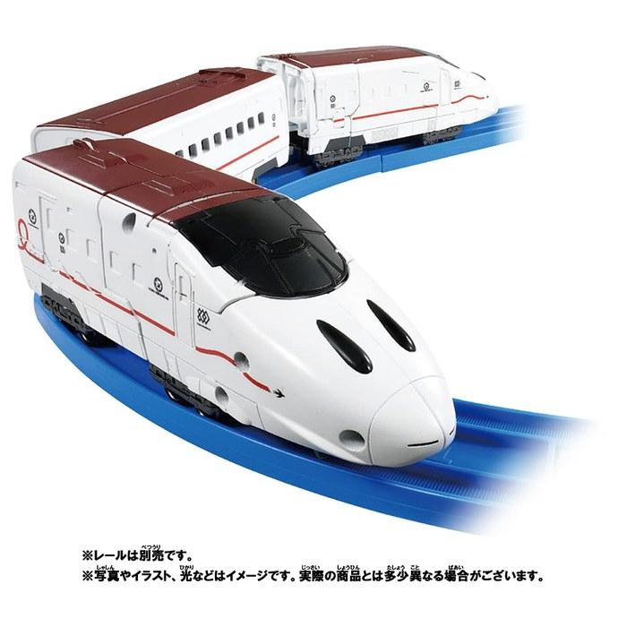 Takara Tomy Plarail Shinkansen Transforming Robot Shinkalion Z Shinkalion Z 800 Sonic Set