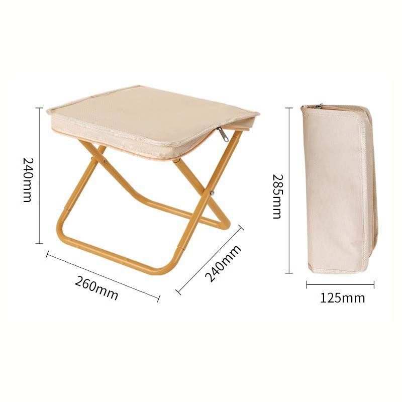 

Портативный складной стул для кемпинга, рыбалки, ультралегкий стул для скалолазания, походный стул для пикника, барбекю, маленькая складная скамейка, мини-стул хаки