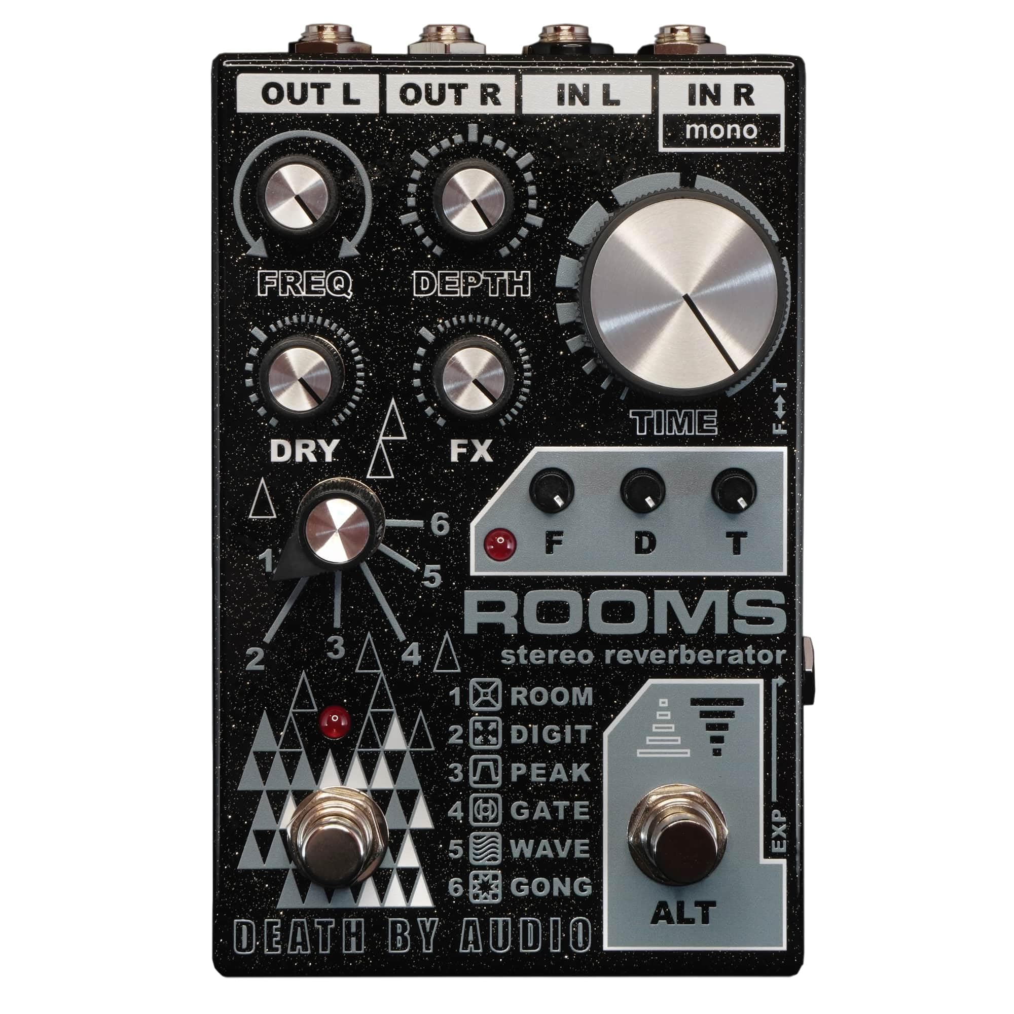

DEATH BY AUDIO ROOMS Stereo Reverb Imported [Звичайний продукт]