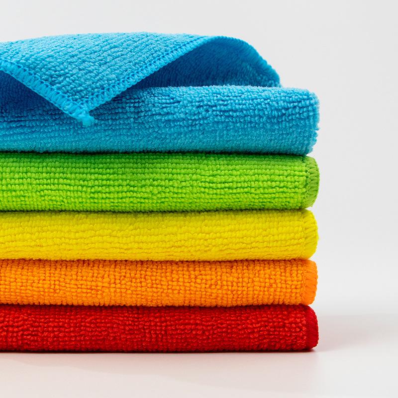 Torchon en Microfibre Épaissi Absorbant pour Lavage de Voiture & Nettoyage de Cuisine