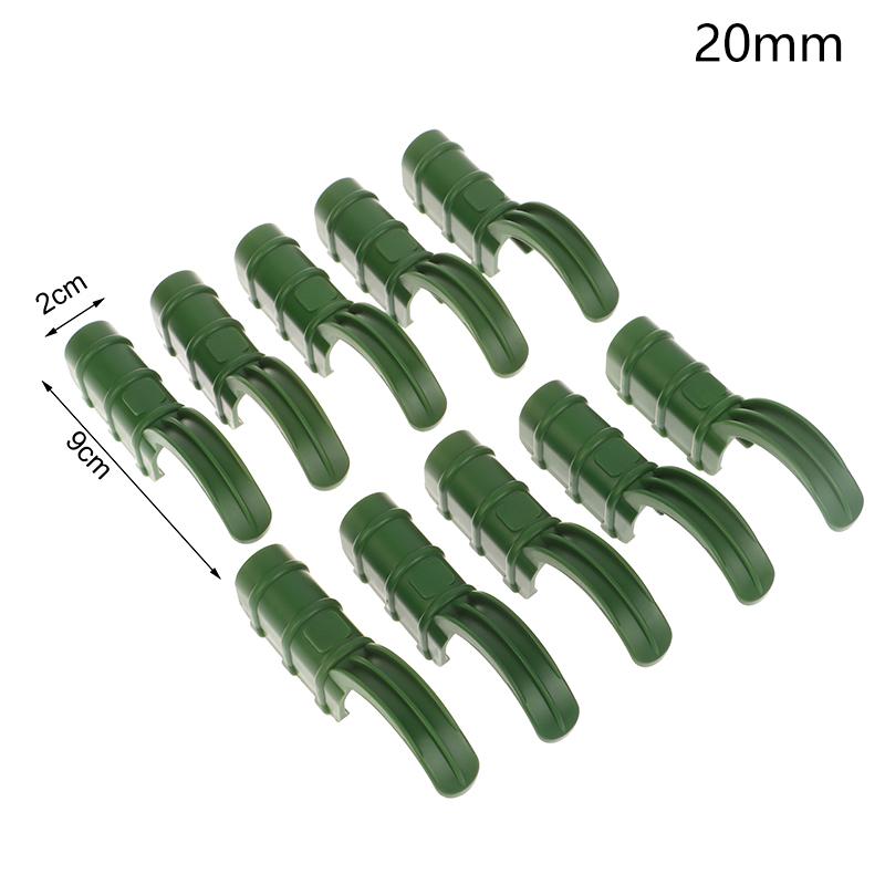 10 ks 8/11/16/20 mm Skleníkové klipy Rychloupínač Zahradní opěrná trubka Svorka tyče Upevnění rámu Přístřešky Sítě Svorky