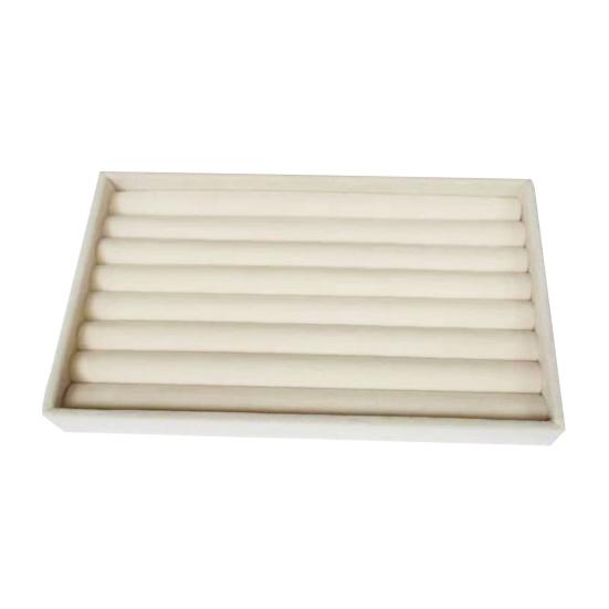 Multi-grids Jewelry Display Box Dustproof Wood Easy to Clean Jewelry Storage Box for Bracelet