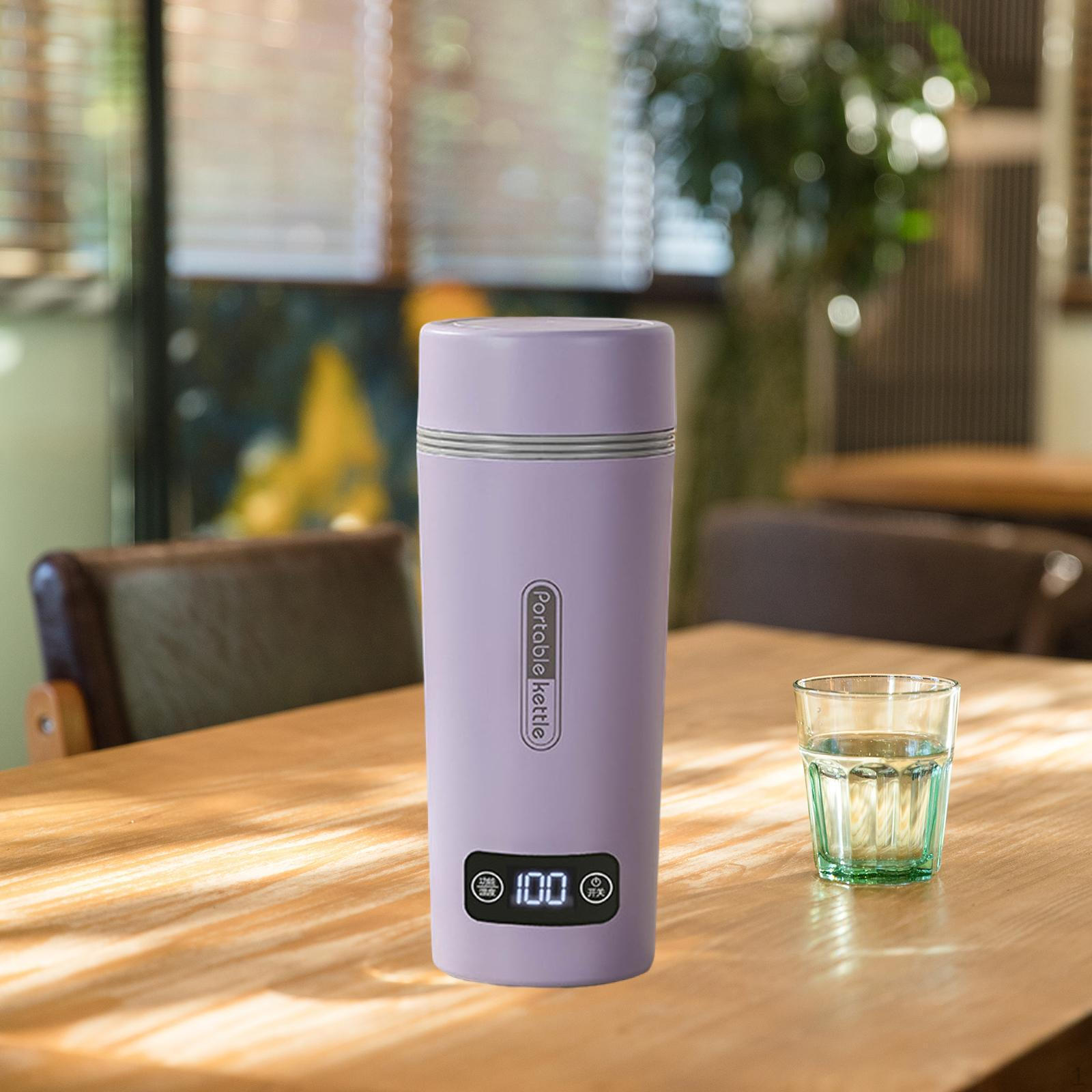 

Портативный электрический чайник, личный водонагреватель для автомобильного похода, белый фиолетовый