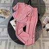 Sportswear Set for Women's Summer  Western-style Age Reducing Korean Casual Wide Leg Pants Two-piece Set