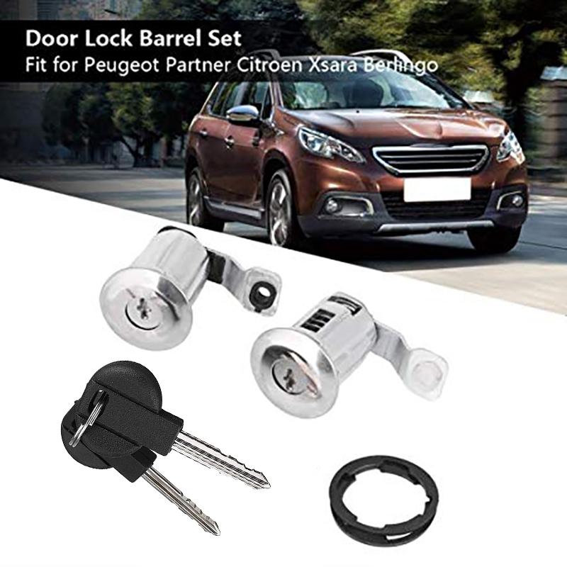 Lock Door Lock Set with 2 Keys for Peugeot Partner Citroen Xsara Berlingo 252522