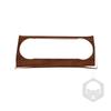 Brown Wood Grain Console AC Switch Control For Benz C-Class Cover Trim 2007-10