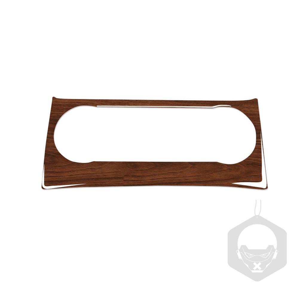 Brown Wood Grain Console AC Switch Control For Benz C-Class Cover Trim 2007-10
