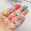 30pcs Glitter Resin Colorful Mini Cute Strawberry Nail Art Flatback Rhinestone Applique DIY Wedding Scrapbook Decor Craft