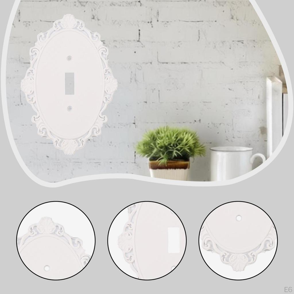 Cover Retro Installation Outlet Wall Plate for Farmhouse Bedroom Decor