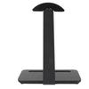 Headphone Stand Universal Wood Aluminum Alloy Space Saving Anti Slip Desktop Holder for Music Gaming Headset