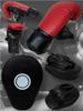 Punching Boxing Boxing Pair Set Gloves Black Mitts, Gloves, Karate, Gloves, Mitts, (Red + Mitts)
