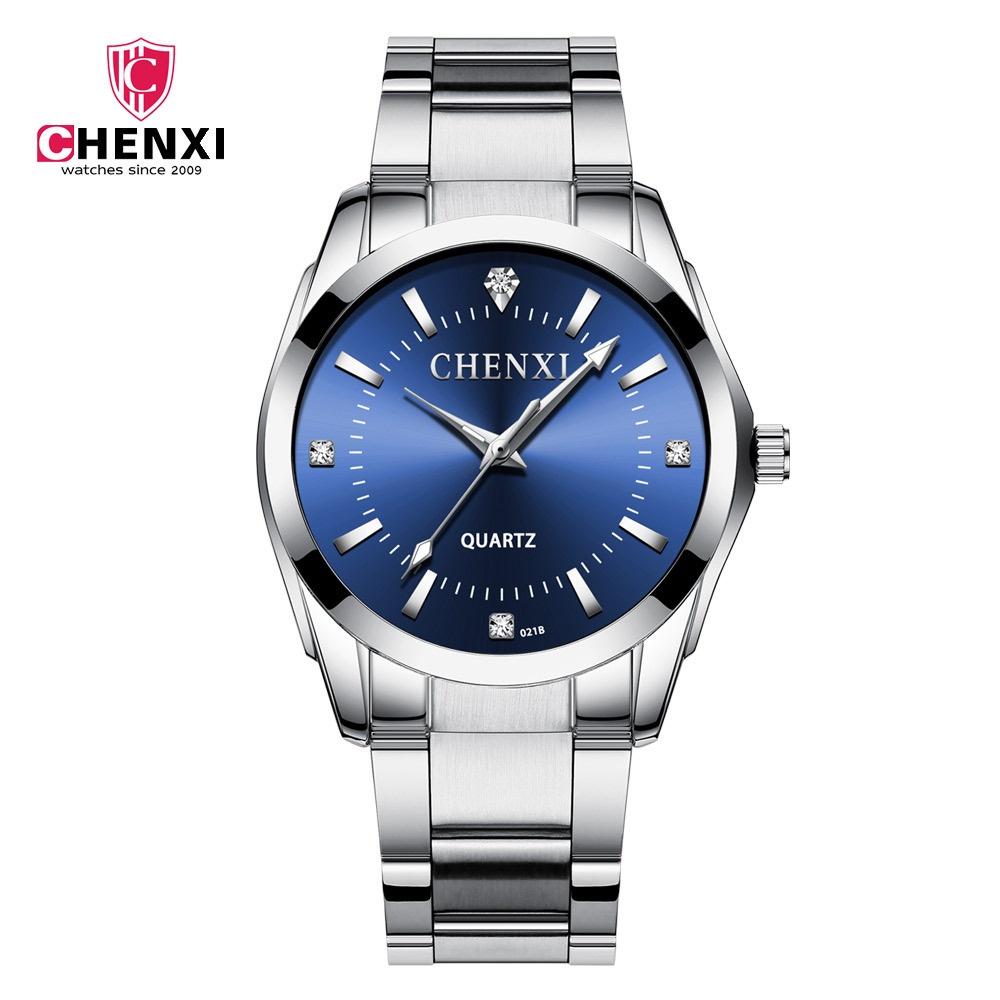Cx-021b Women s Fashion Quartz Watch Waterproof Couple Watch Stylish Night Light Alloy Case StyleI