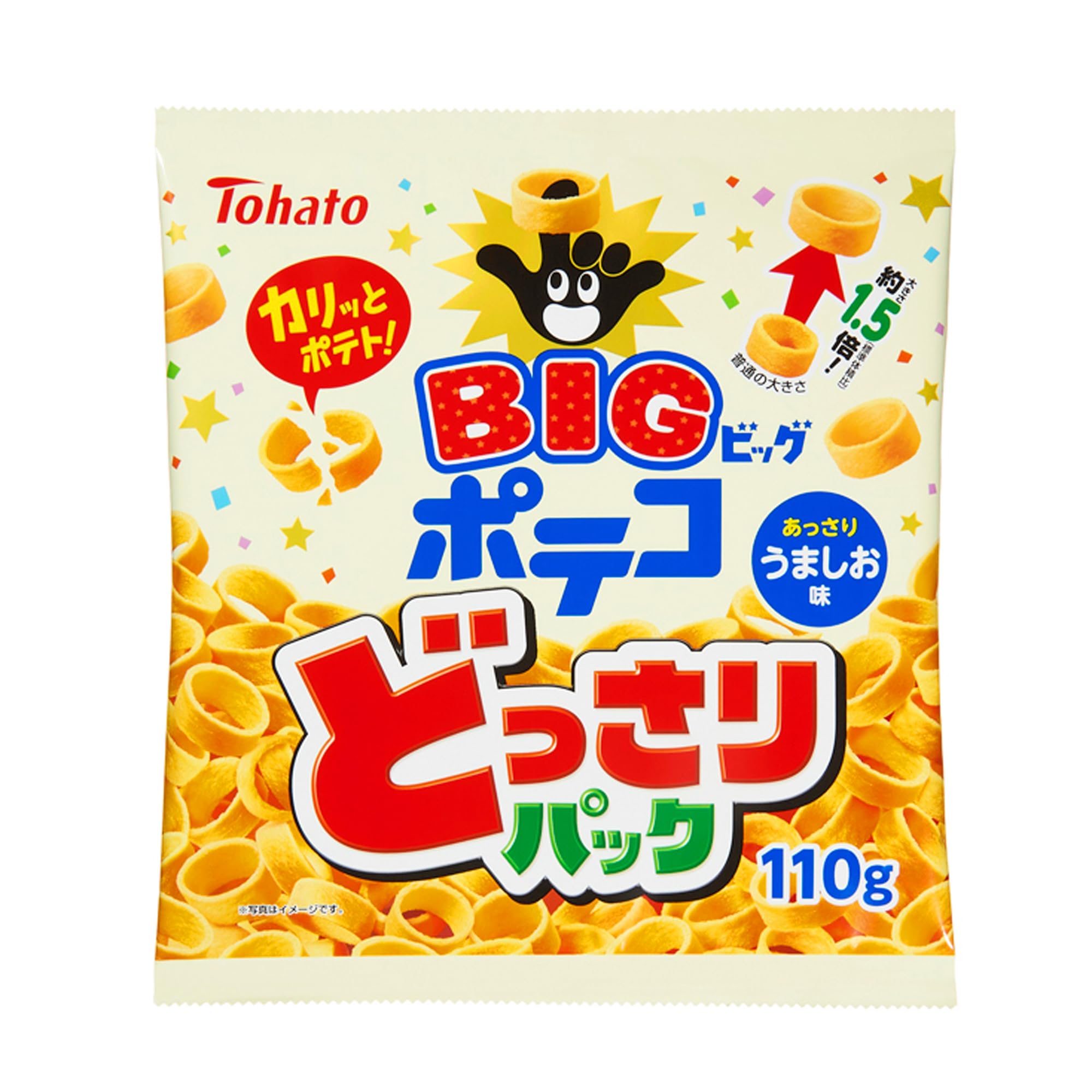 

Tohato Dossari Pack Poteco Umashio Flavor 110 г x 10 пакетиков