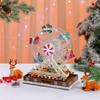 Rotating Luminous Ferris Wheel Music Box - Creative Christmas Home Decoration Gift
