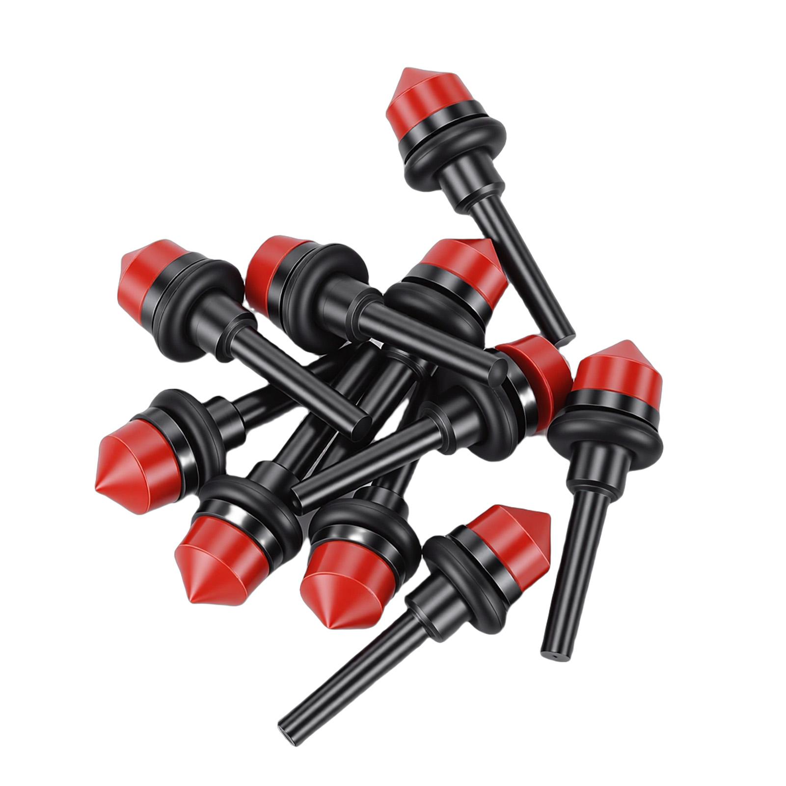 

10 Pcs Coffee Machine Valve Pin Replacement for Jura Coffee Maker PP Plastic Valve Pin and Silicone Seal