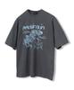 MASSNOUN Snake Real Oversized Short Sleeve T-Shirt Msfts004-Dg