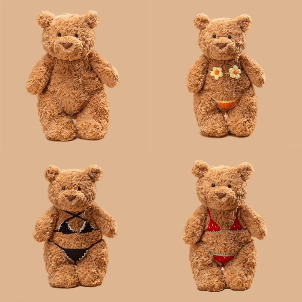 Cartoon Teddy Bikinis Bear Cute Animal Plush Toy Kids Room Decor And Ideas Gift