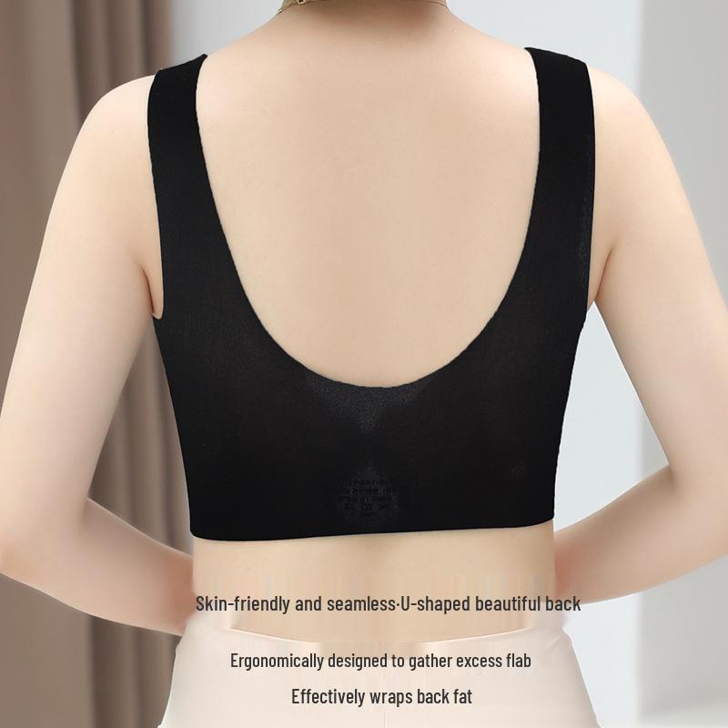 Nahtloser Stütz-BH mit Frontverschluss und ohne Bügel für Frauen mittleren und höheren Alters