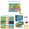 Search And Find Preschool Learning Activity Mat With Reusable Flashcards For Early Education