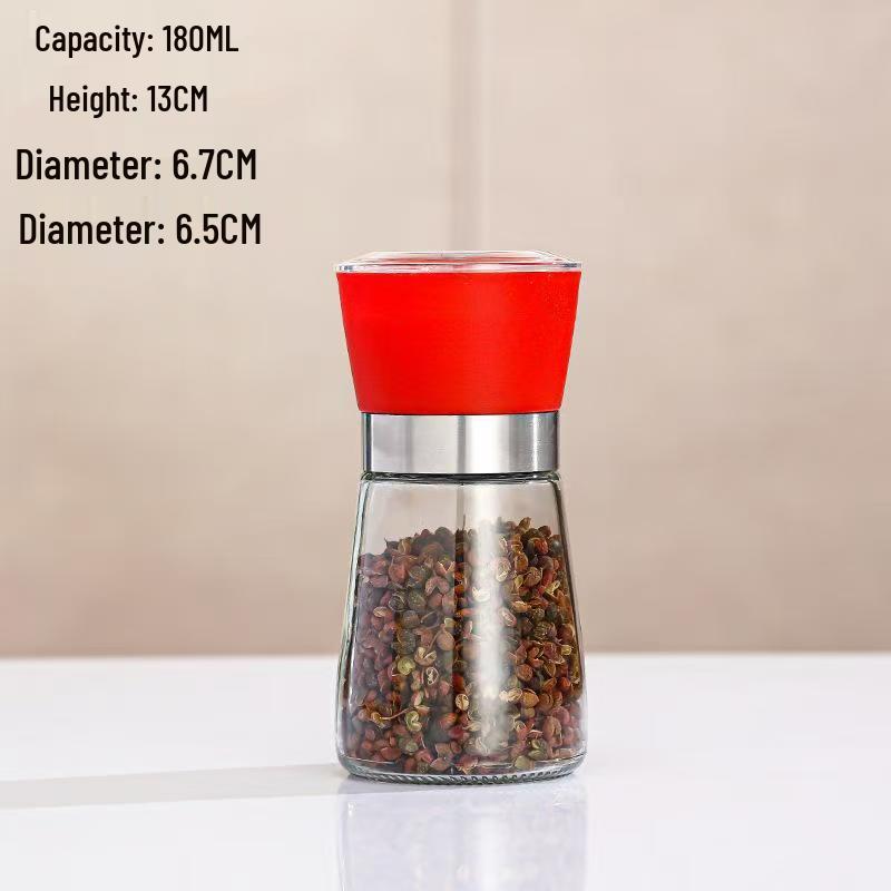 Manual Stainless Steel Salt and Pepper Grinder Set