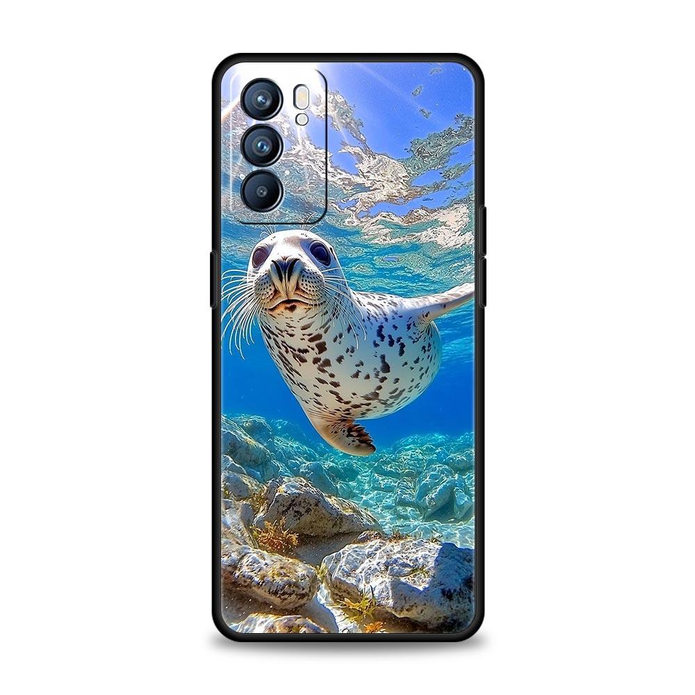 Seaside Scenery Wave Beach Case For Oppo Reno14 Reno13 Reno12 11 F 10 Find X5 X9 Pro A54 5G A53 A9 A16 A78 4G A80 A98 Cover