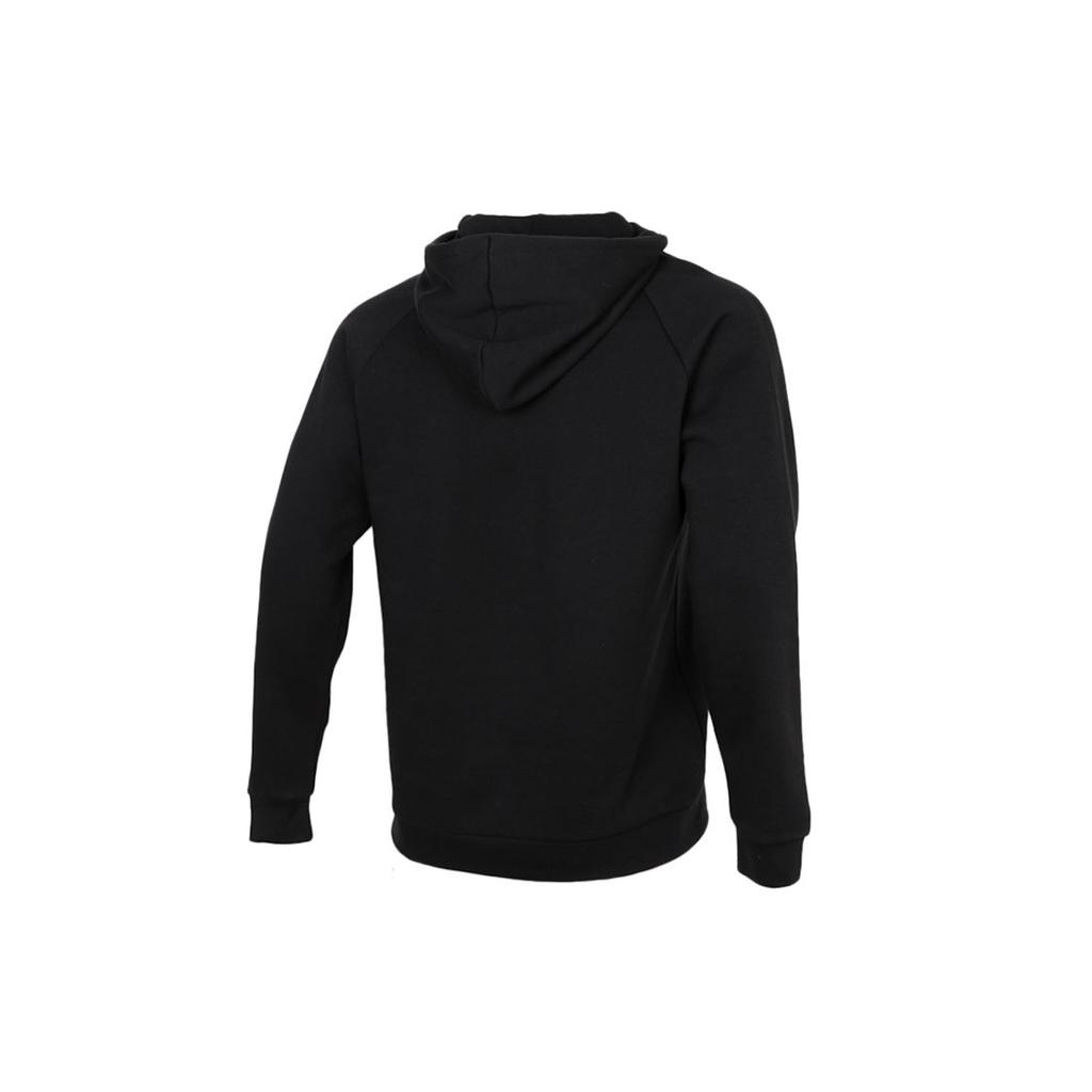 Adidas Originals 3D Trefoil Hoodie With Fleece Lining and Logo Print Men Hoodie Black GN3555