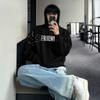 Vlone Crazy Small Aircraft Large V Special-Interest Fashion Brand American Autumn and Winter Loose Men Couple Hooded Sweater