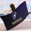 Popular Pop Group K-Katseye Retro Microfiber Printed Beach Towel Mountain Climbing Yoga Beach Swimming Running Soft Towel