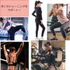 Gorcre Sauna Long Cropped Plus Training Heavy Weight Washable Suit, Pants, Length, Women's, Sizes, Innerwear, Sweat-Reducing Wear, Stretchy, Sweating,