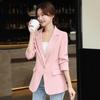 Women's Petite Spring 2024 Slimming Casual Blazer: Street Style Jacket