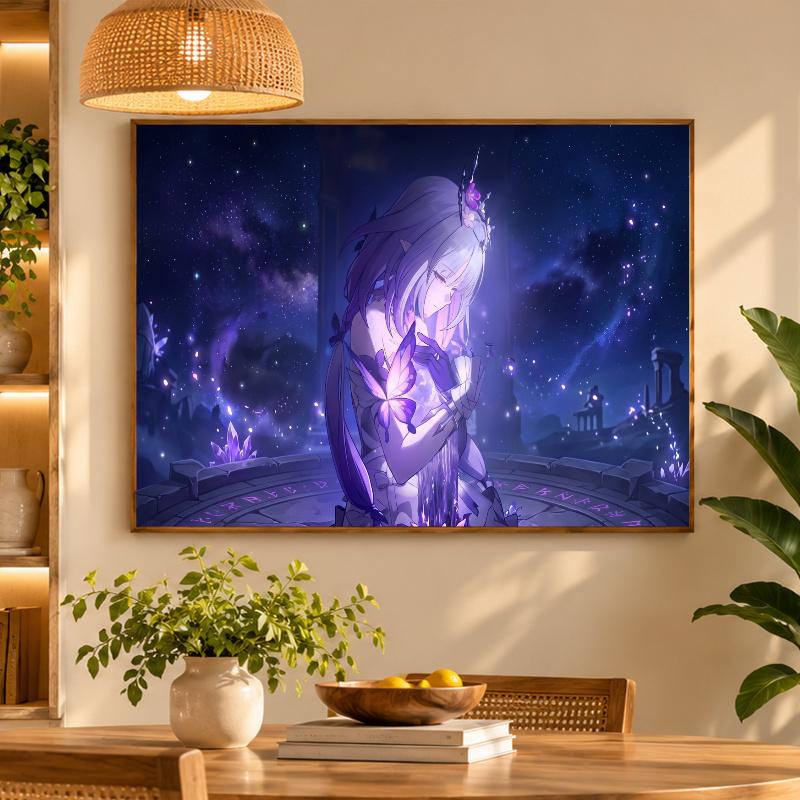 5D Diamond Painting Honkai Star Rail DIY Full Drill Diamond Art Kit Home Decoration