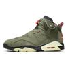 Travis Scott X Jordan 6 Retro Olive Jordan CN1084-200