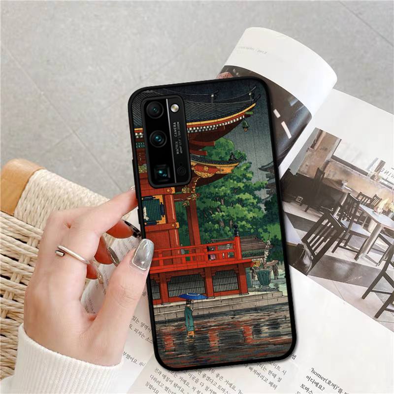 Husă Telefon Artă Stil Japonez Japonia Pentru Huawei Honor V30 30 9X 7A Pro View 20 10 9 Lite 10I 8C 8X 5A Play