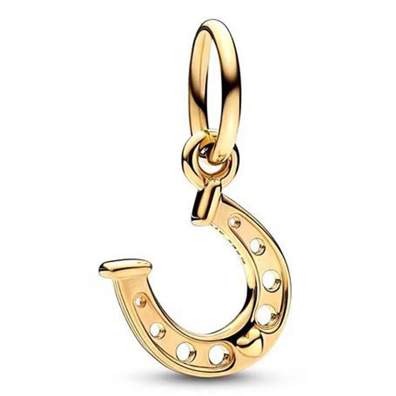 Счастливый Четырехлистный Клевер Подвески Медный Семейное Древо Цветочные Бусины Кулоны Подходят для Оригинального Браслета Ожерелий Украшения