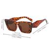 Quadratische Retro Sonnenbrille Damen Herren Marke Designer Vintage Sonnenbrille Weiblich Männlich Mode Shades Spiegel Reise