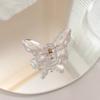 Jelly Colour Butterfly Hair Clip Women Korean Girl Group Fashion Shark Clip Hair Accessories