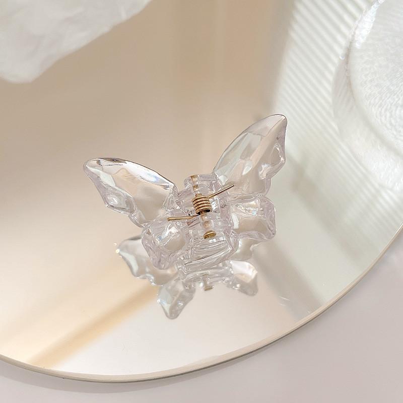 Jelly Colour Butterfly Hair Clip Women Korean Girl Group Fashion Shark Clip Hair Accessories