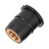 Wellnuts, Motorcycle Accessories Insert Rubber Nut (Rubber Blind Nut) M6 Well Nut, Extension Nut