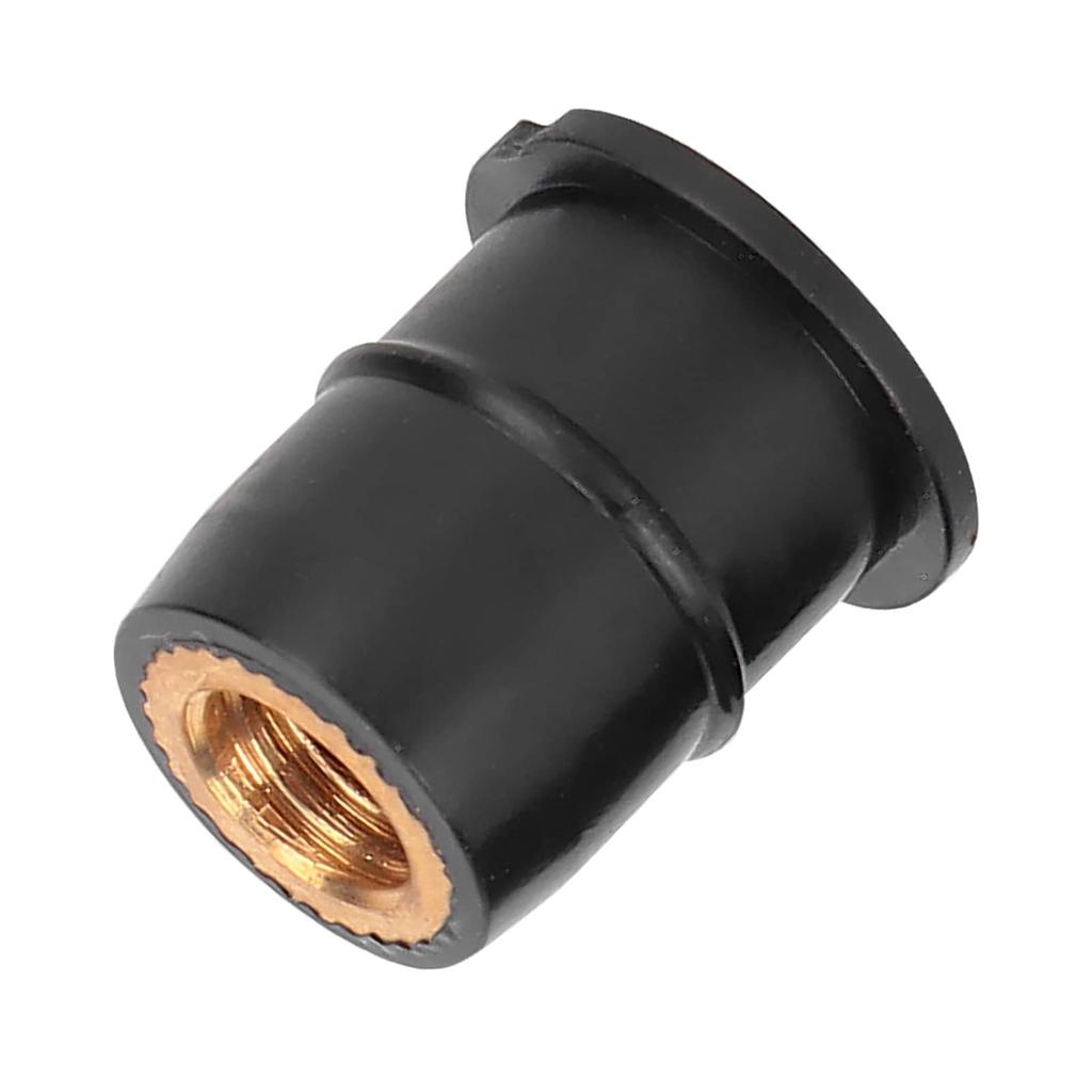 Wellnuts, Motorcycle Accessories Insert Rubber Nut (Rubber Blind Nut) M6 Well Nut, Extension Nut