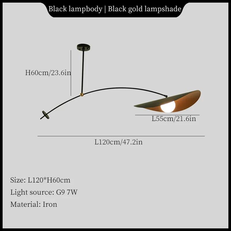 

Современный минималистский подвесной светильник для ресторана, регулируемый скандинавский светильник с качающимся рычагом, настенный светильник для ресторана, украшение для дома, мобильное освещение Natural Light
