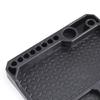 Nonslip Plastic Parts Tray for Accuracy Tasks Electronics Tray Feature Integrated Magnetic Plate and Dividers