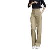 Trendy High Waist Cargo Pants - Wide Leg, Loose, Slimming Fit for Spring & Autumn