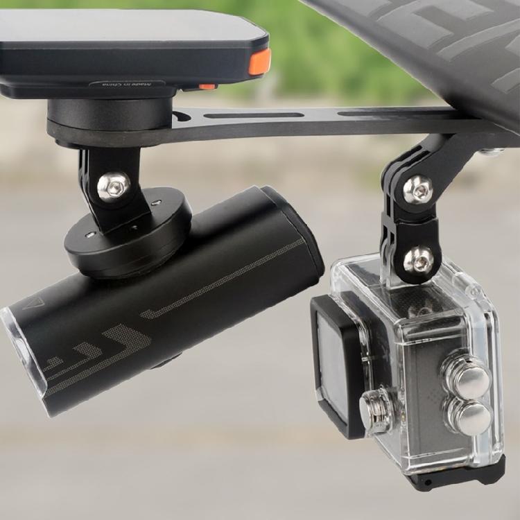 Forward Extension Camera Mount for Integrated Road Bike Bar, Action Camera Holder for Front Ride Video Use Daily